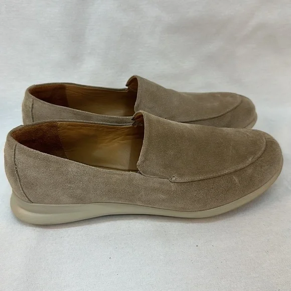 Samuel Hubbard Freedom First Taupe Suede Shoes 9 - Picture 7 of 9